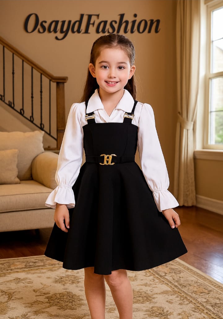 Robe trapèze à manches 